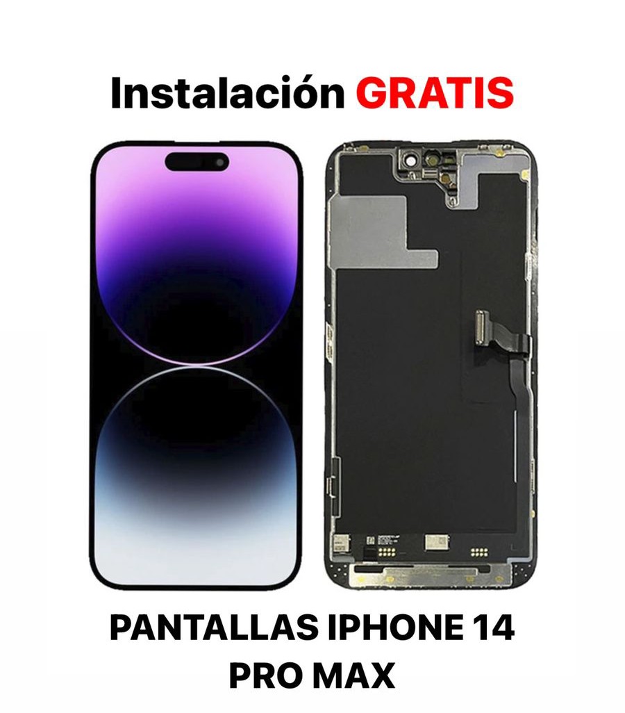 celulares y tabletas - Pantalla de iPhone 14 Pro Max