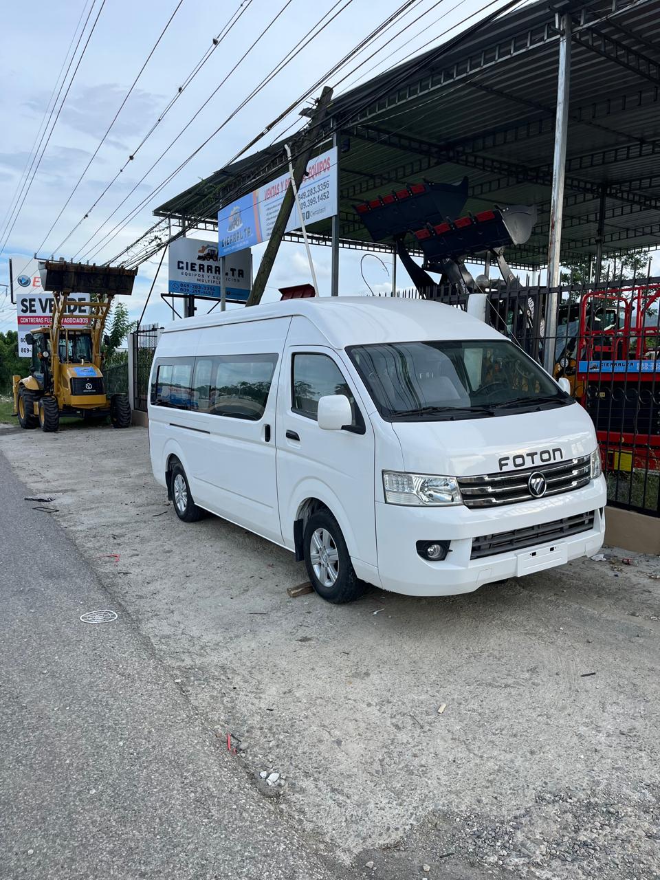 jeepetas y camionetas - minibus foton 2018 1