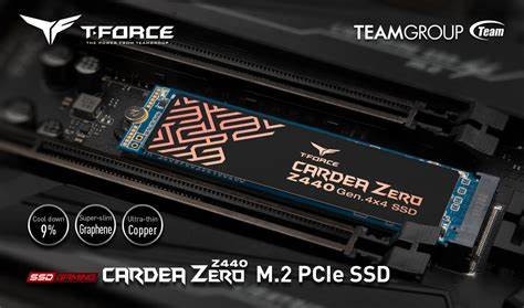 accesorios para electronica - SSD NVME Team Group T-Force CARDEA Z440  1TB  Gen4 1