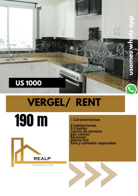 apartamentos - Apartamento 3H vergel 0