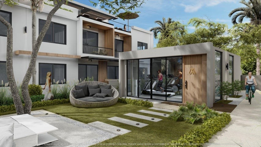 apartamentos - Proyecto en venta Punta Cana #23-2267 dos dormitorios, balcón, piscina, jacuzzi. 8