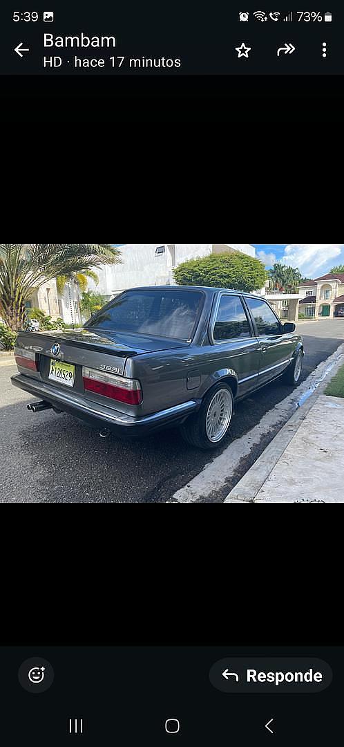 carros -  Vendo BMW 323i E30 año 1984 2