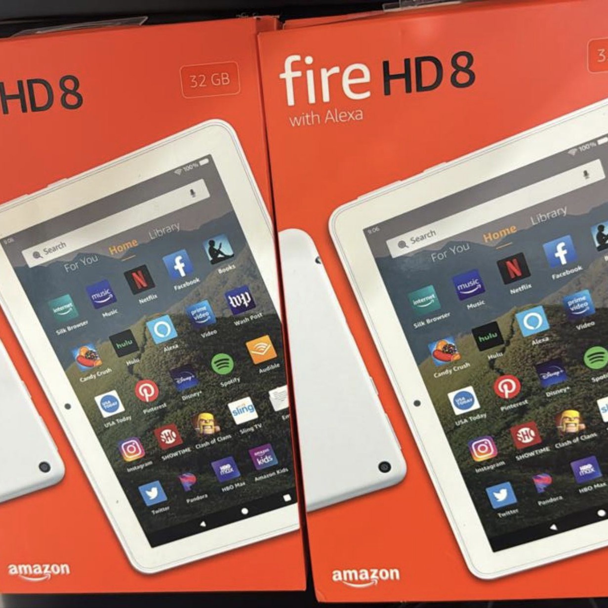 celulares y tabletas - Tableta Amazon Fire HD8 Sellada