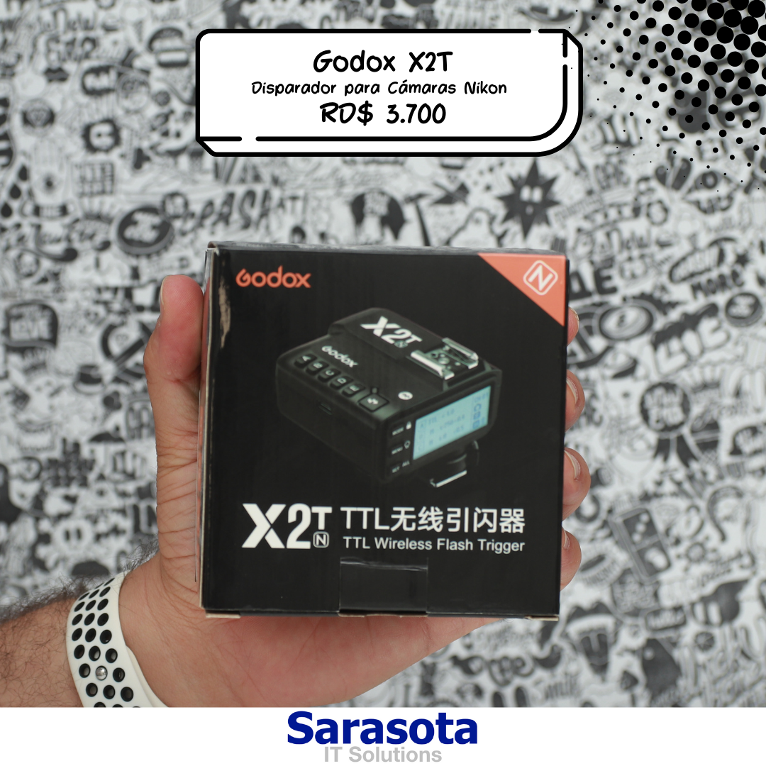 accesorios para electronica - Disparador Godox X2T para Nikon Garantía 1 año