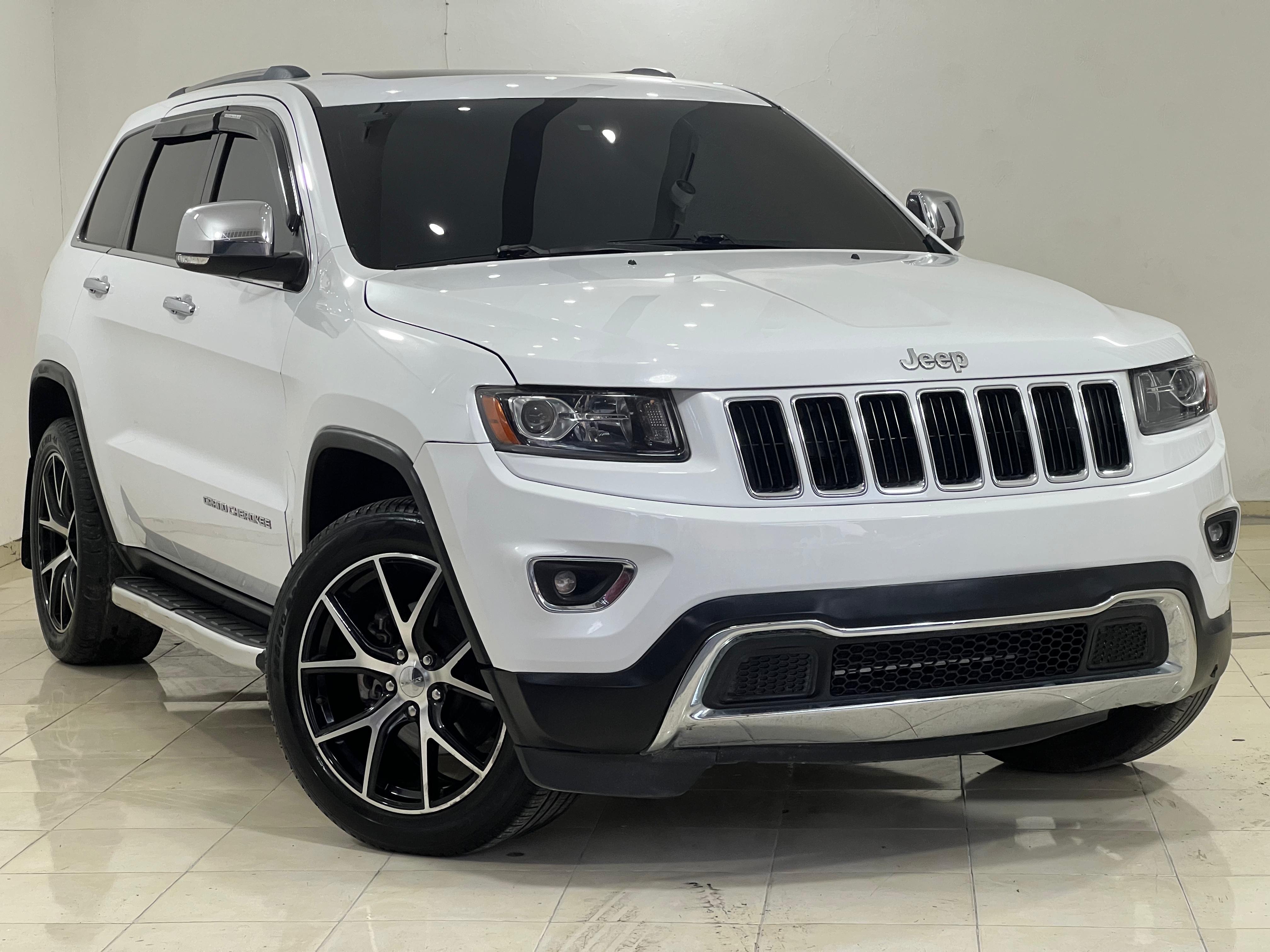 jeepetas y camionetas - JEEP GRAND CHEROKEE LIMITED AÑO 2014 CLEAN CARFAX  1