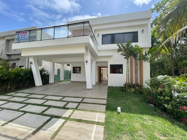 casas vacacionales y villas - Vendo Villa Nueva Moderna 5hab playa golf Juandolio Rep Dom US$365K 7