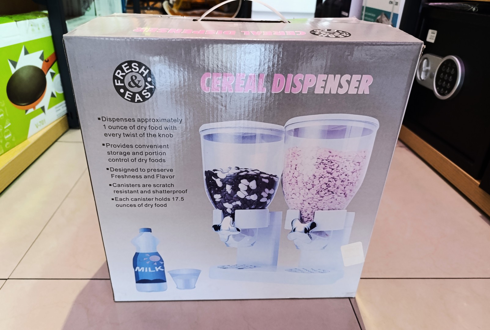 cocina - Dispensador de cereales, dispensador, comida, dispensador comida de animales 3