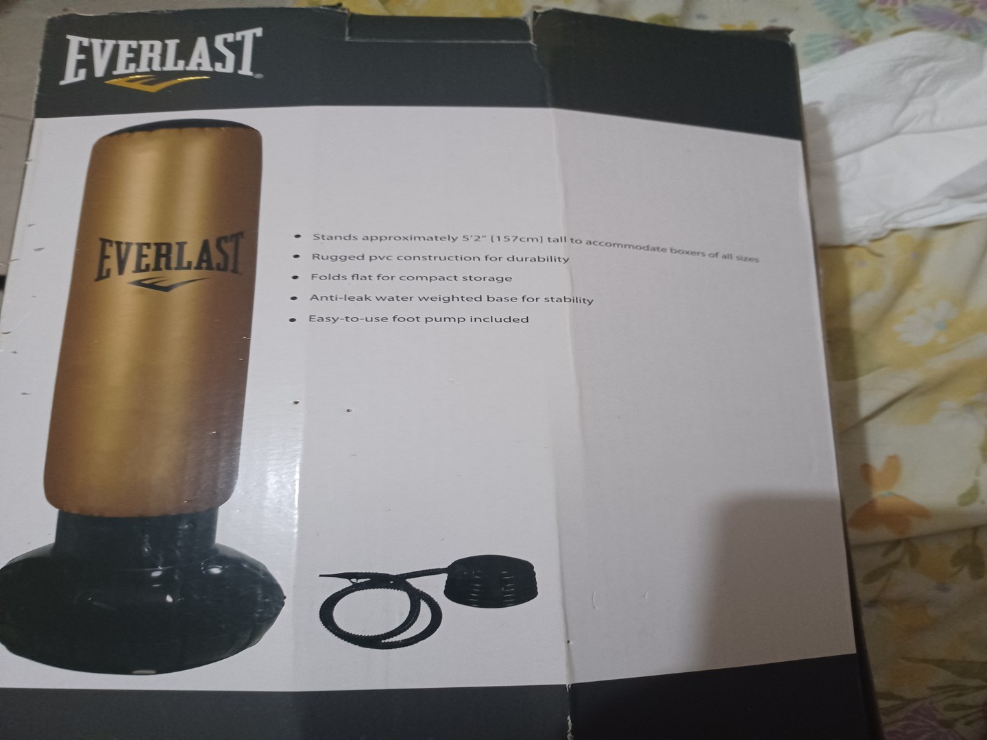 deportes - EVERLAST POWER TOWER PARA HACER BOXEO