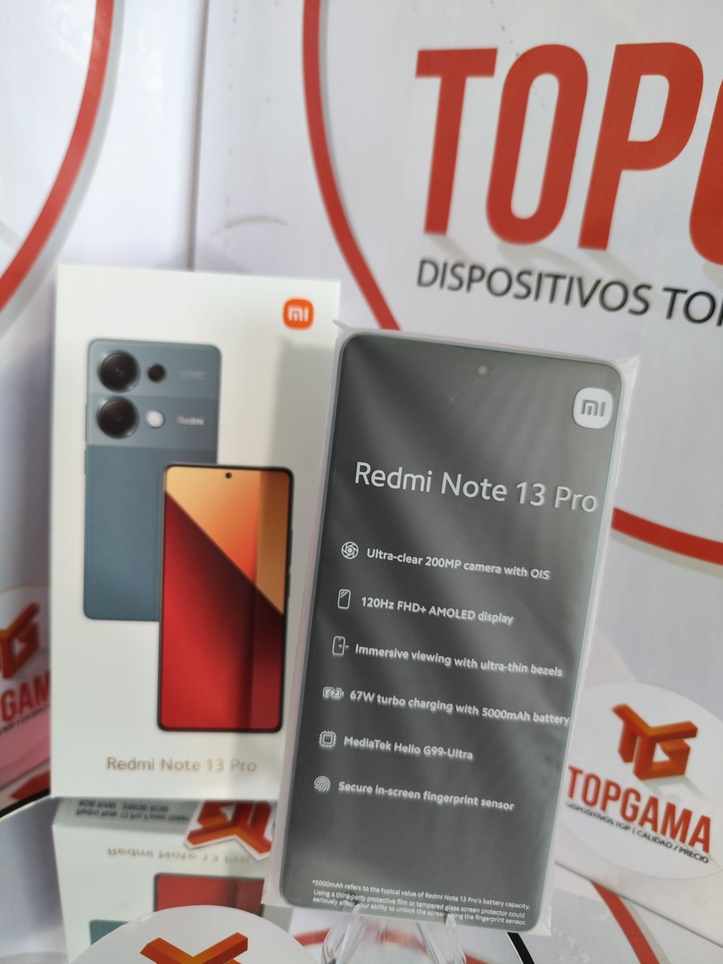 celulares y tabletas - REDMI NOTE 13 PRO 4G, 8GB RAM + 256GB ROM 6