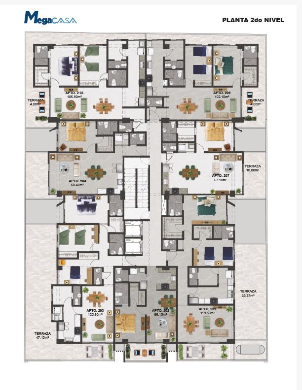 apartamentos - Precioso proyecto de aparts en la Zona Universitaria