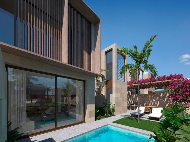 apartamentos - Proyecto en venta Punta Cana #23-1166 un dormitorio, parqueo cubierto, piscina.
 5