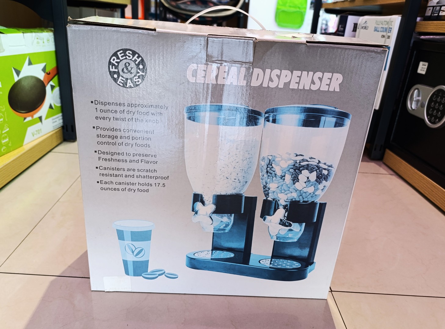 cocina - Dispensador de cereales, dispensador, comida, dispensador comida de animales