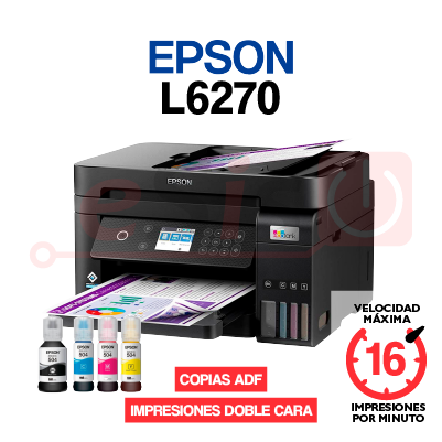 impresoras y scanners - EPSON ECOTANK L6270(CMYK), RESOLUCION DE IMPRESION 0