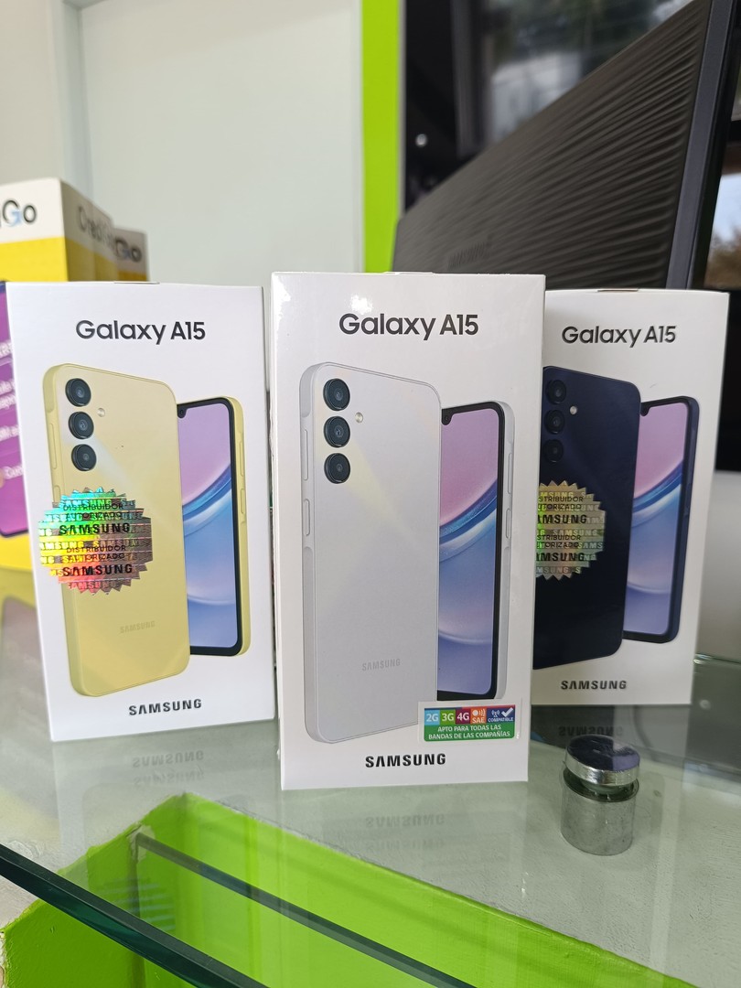 celulares y tabletas - Samsung Galaxy A15 -6/128GB, Versión global 0