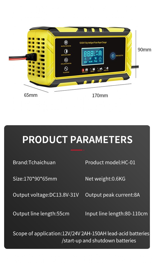 otros electronicos - Cargador de bateria 12 v a 24 v 3