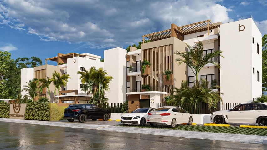 apartamentos - Proyecto en venta Punta Cana #23-931 dos dormitorios, áreas sociales, piso medio 9