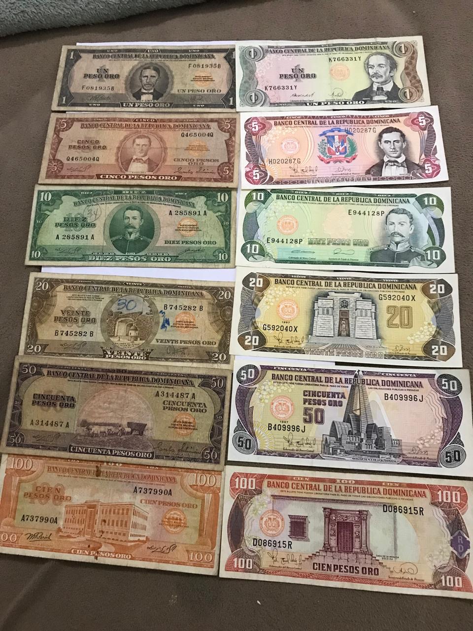 hobby y coleccion - Se vende colección de billetes antiguos 