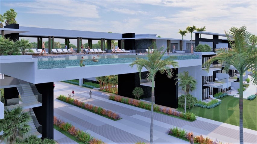 apartamentos - Proyecto en venta Punta Cana #22-4090 un dormitorio, cancha de tenis, Gym, pisci