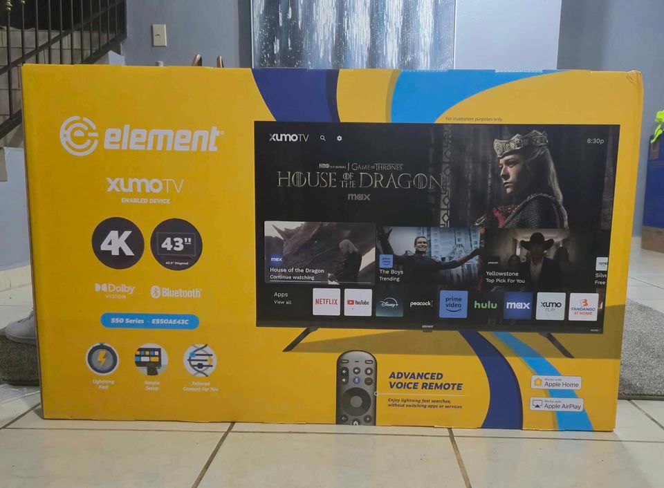 tv - Element de 43 4k control por voz 