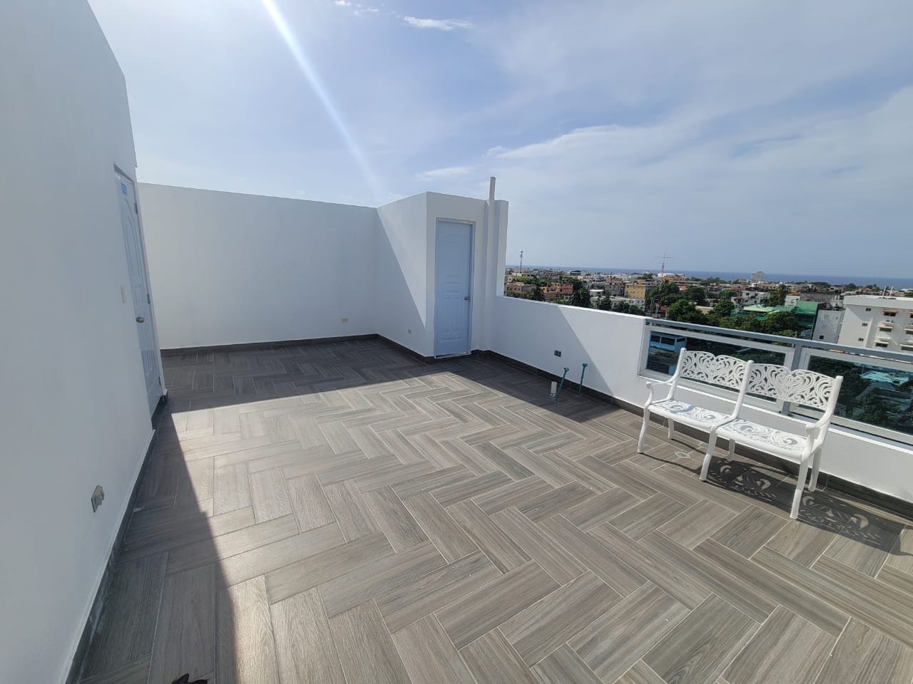 apartamentos - Apartamento con terraza en el Km 9 de la Av. Independencia  1