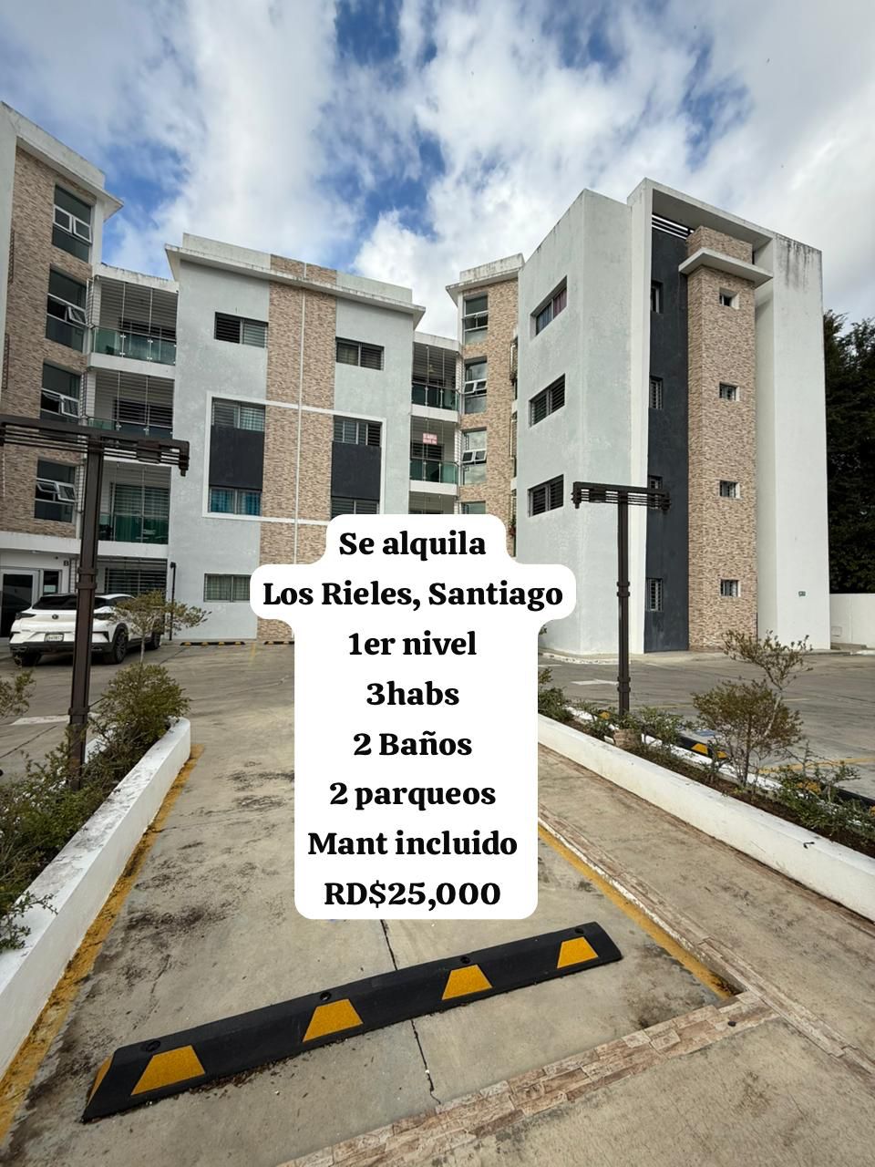 apartamentos - rento 1er piso los rieles de gurabo 