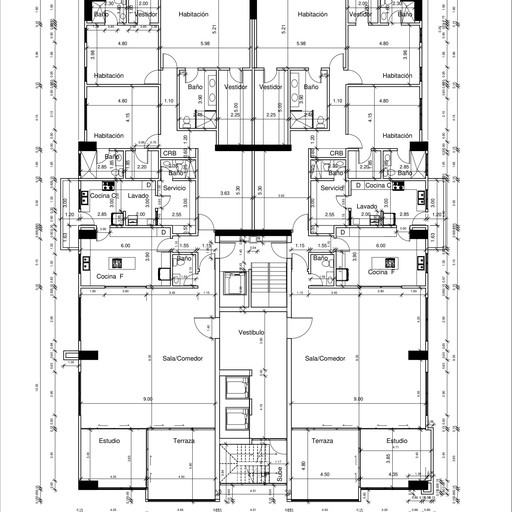 apartamentos - Apartamentos en Construcción (Proyecto), en Bella Vista, Desde US$870,000.- 6