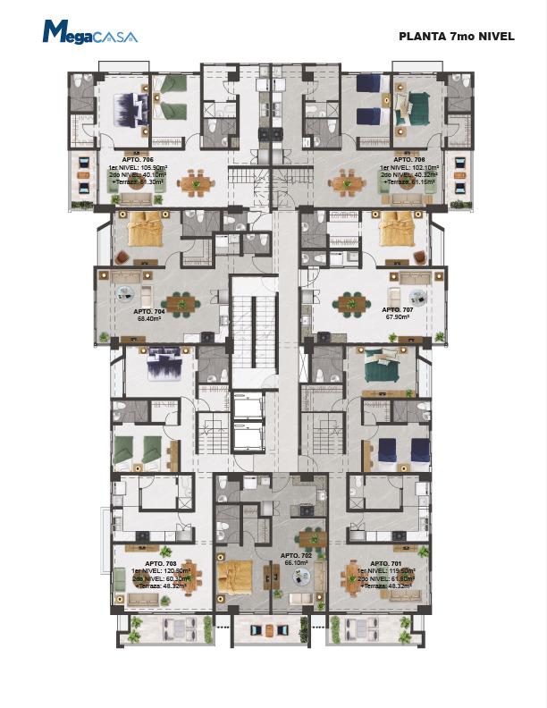 apartamentos - Precioso proyecto de aparts en la Zona Universitaria 2