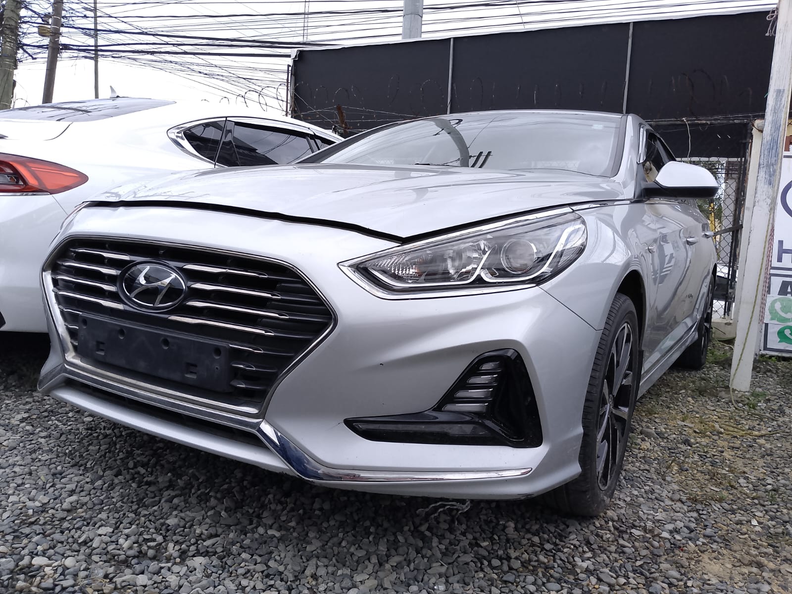 carros - HYUNDAI SONATA NEW RISE 2018 GRIS DESDE:RD$700,100