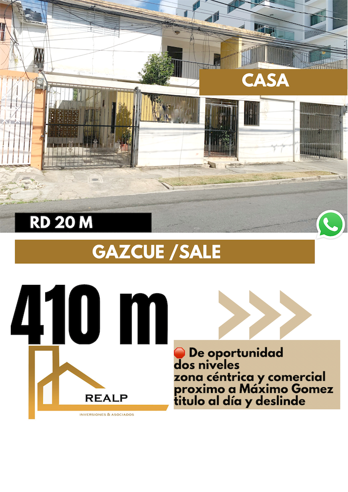 casas - Casa en gazcue comercial o residencial