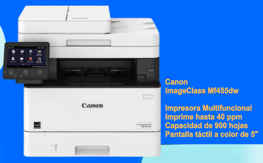 impresoras y scanners - Canon imageCLASS® MF455dw multifuncional laser B/N 0