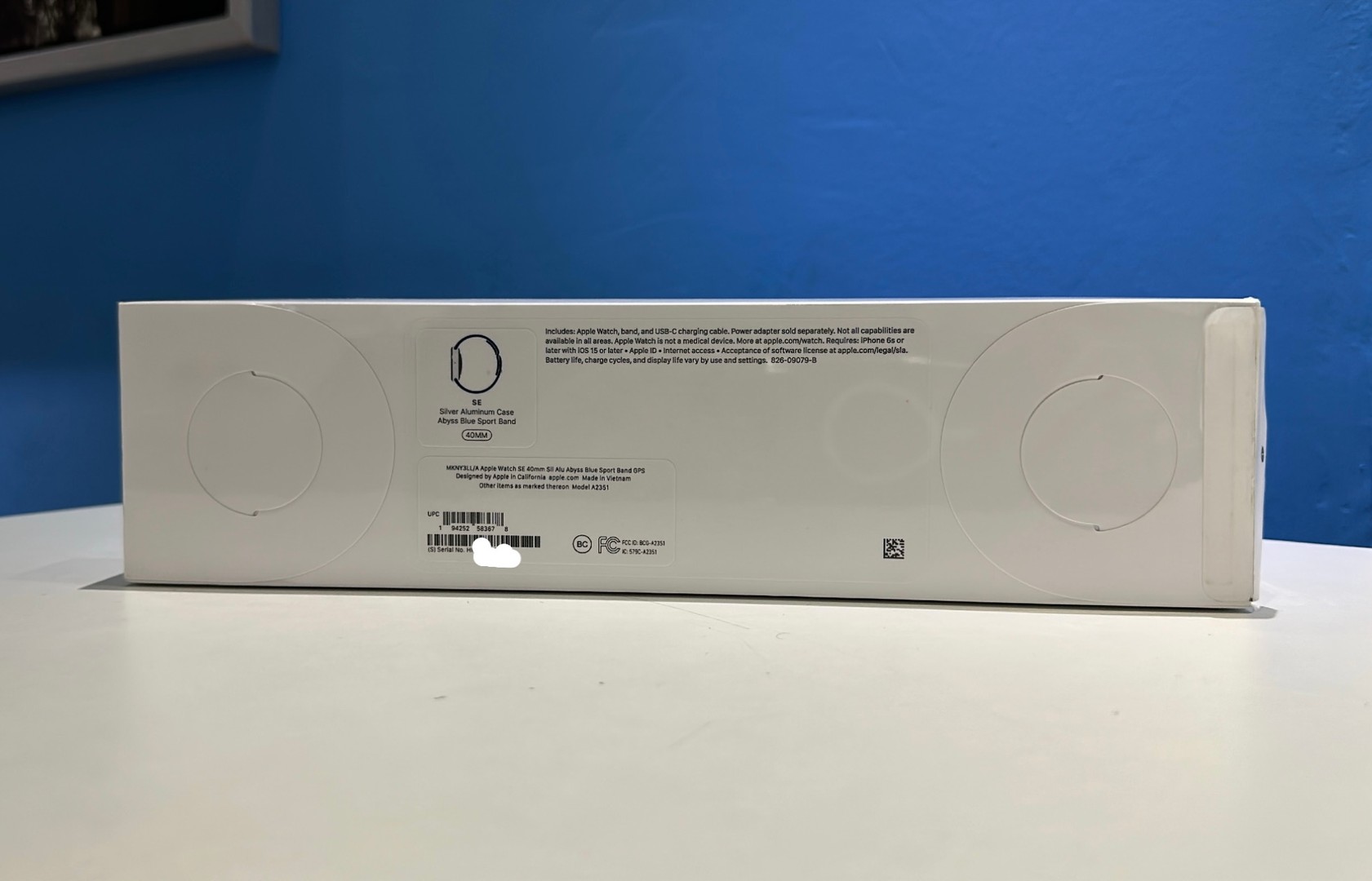 celulares y tabletas - Vendo Apple Watch SE 40mm GPS Silver Alum - Abyss Blue Sellado RD$ 16,500 NEG 0