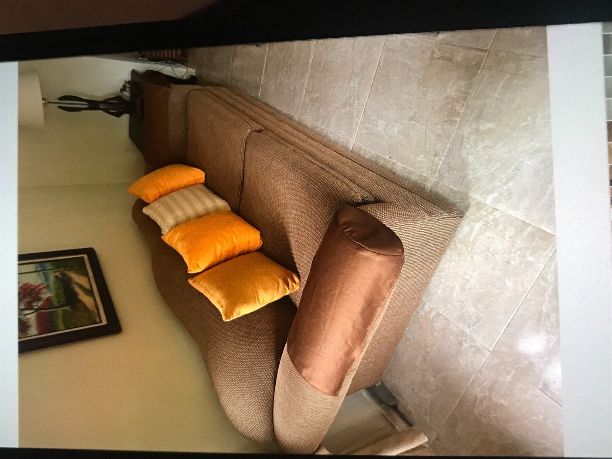 muebles y colchones - Sofá cama, color Marrón