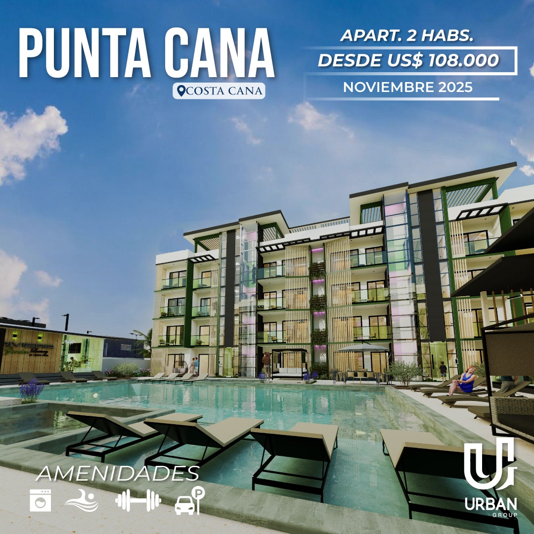 apartamentos - Apartamentos En Punta Cana