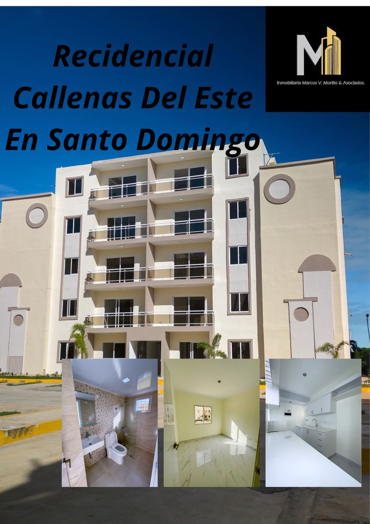 apartamentos - vendo apartamento en santo domingo este