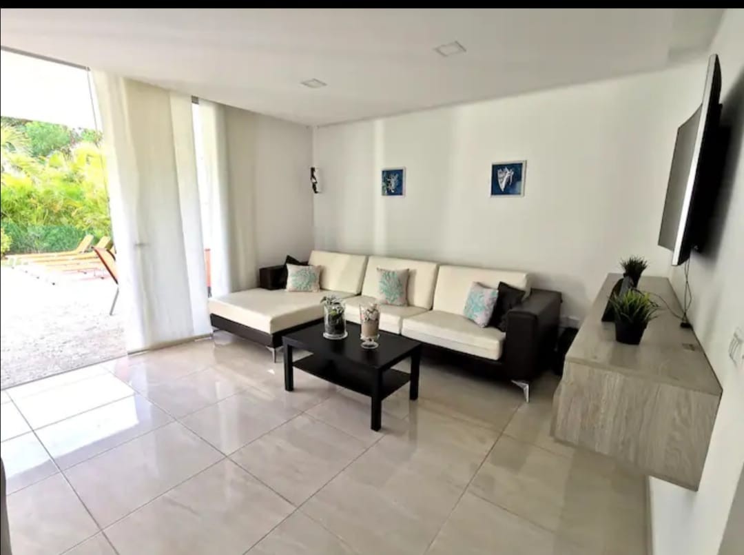 casas vacacionales y villas - Villa amueblada en Playa Nueva Romana 5