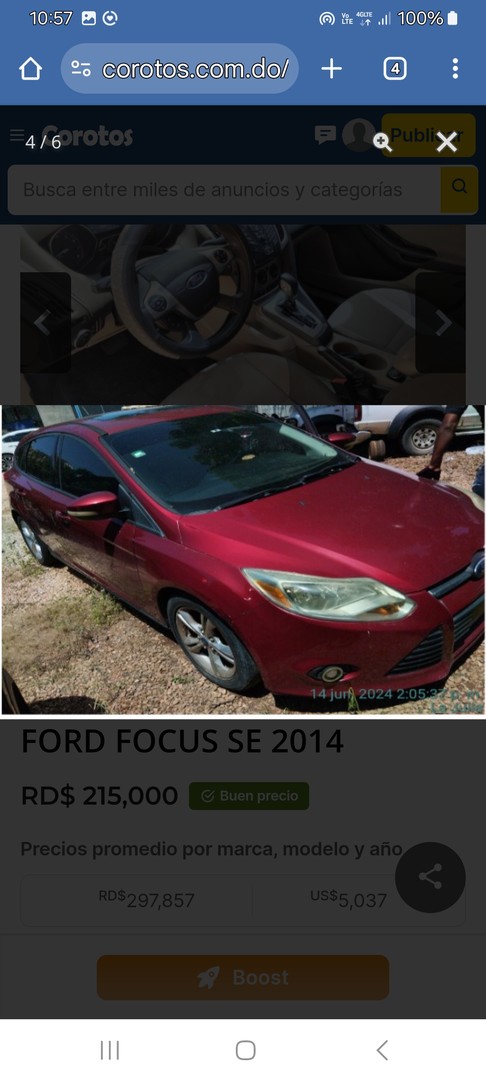 jeepetas y camionetas - FORD FOCUS