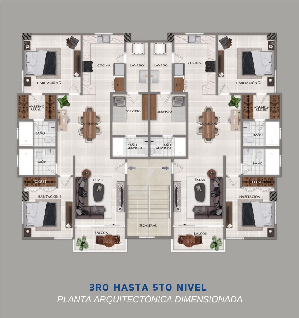 apartamentos - Proyecto de Apartamentos en Venta LOS RESTAURADORE 5