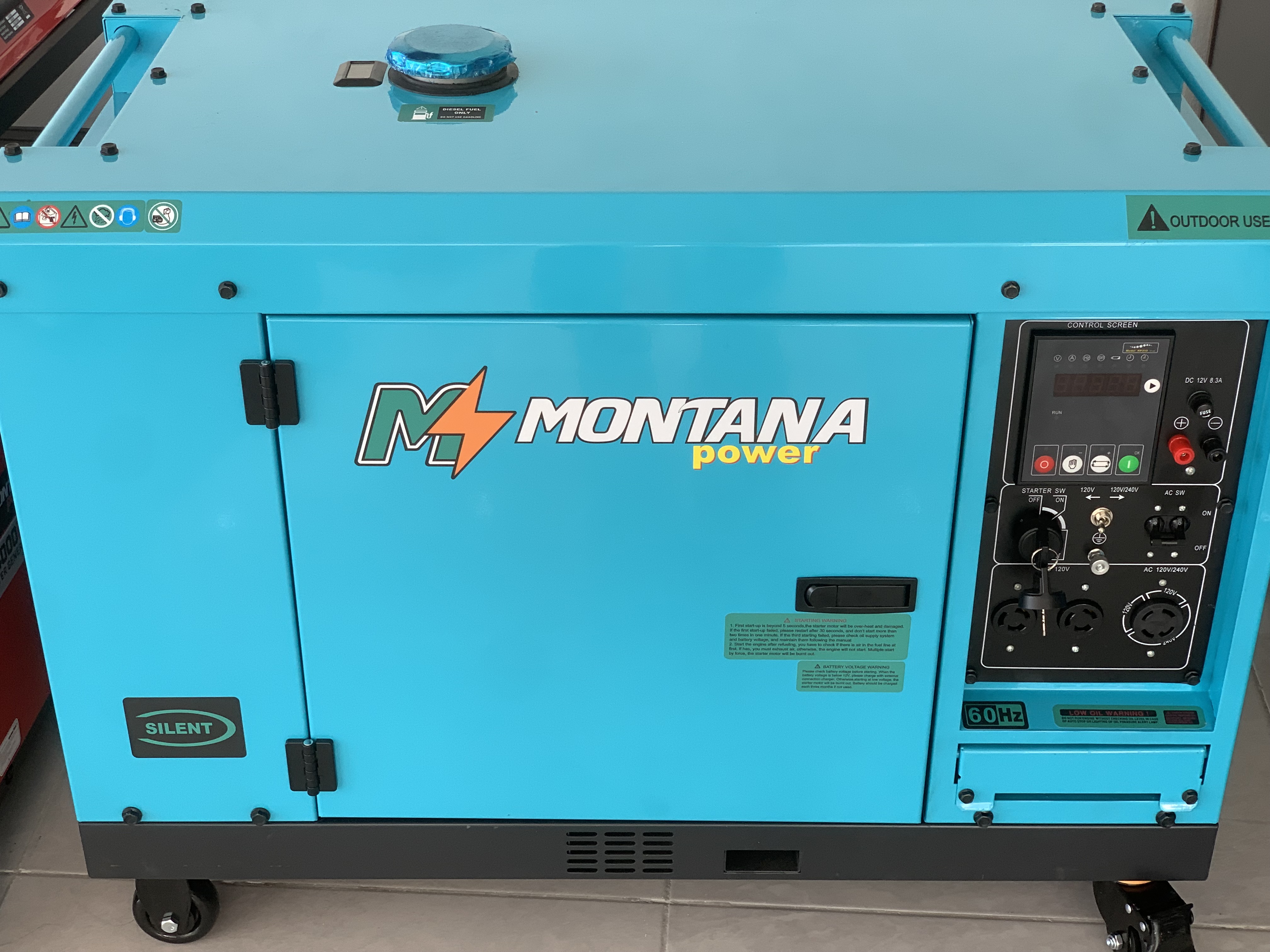 plantas e inversores - Planta electrica Montana Power 7 KW