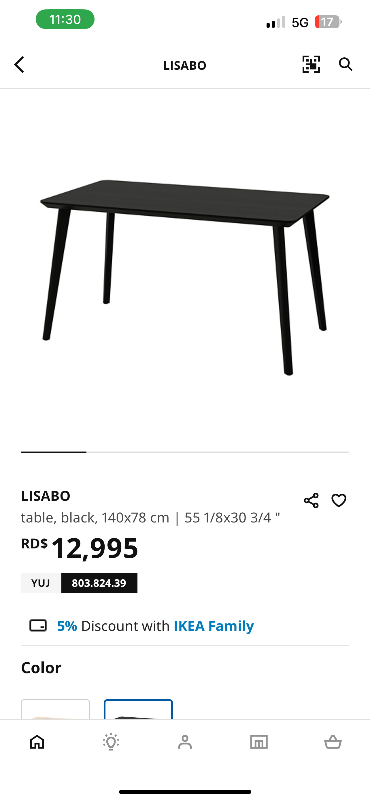 muebles y colchones - mesa de ikea 0