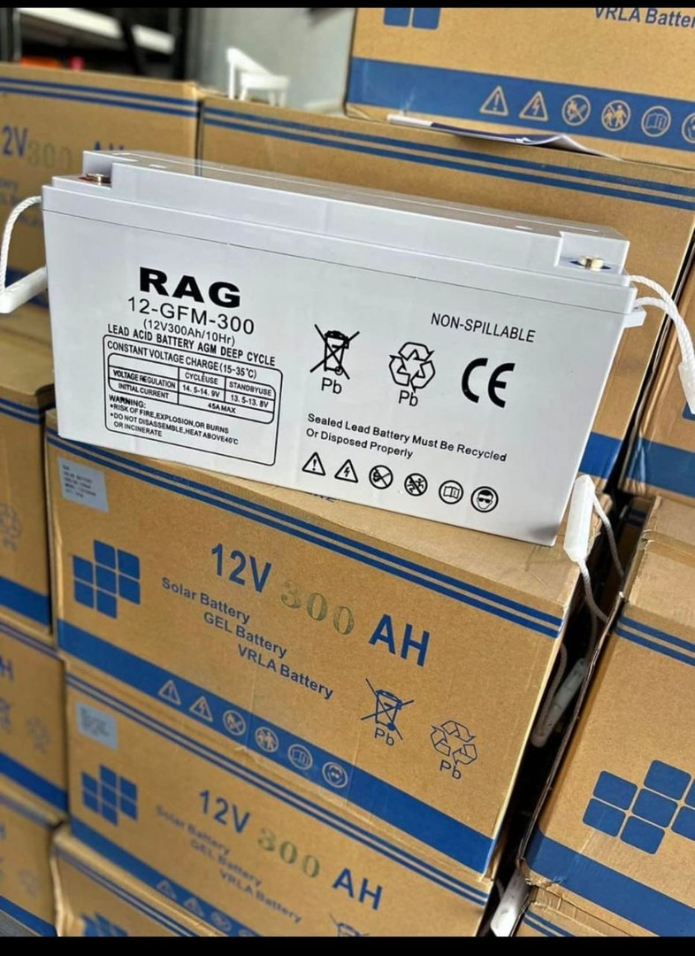 plantas e inversores - BATERIAS RAG 12V/300AH DISPONIBLE 