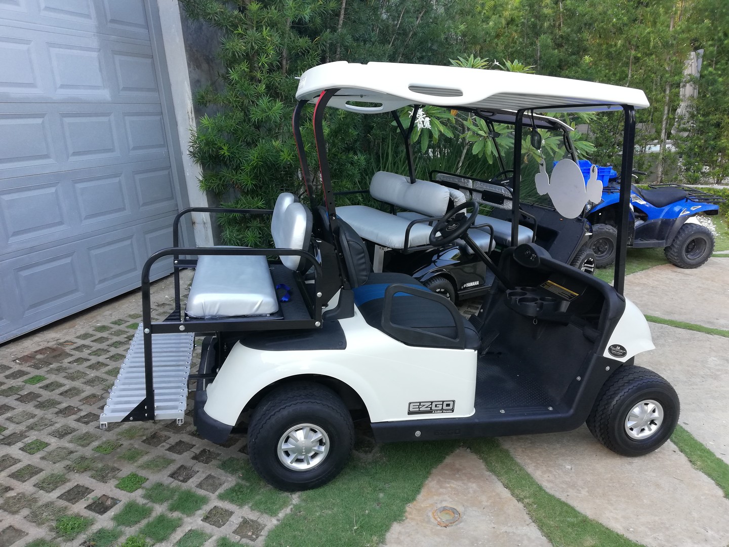 vehiculos recreativos - CARRITO DE GOLF USADO/ CARRO D GOLF , SEMINUEVO 1 AÑO DE GARANTIA, PARA VILLAS  0