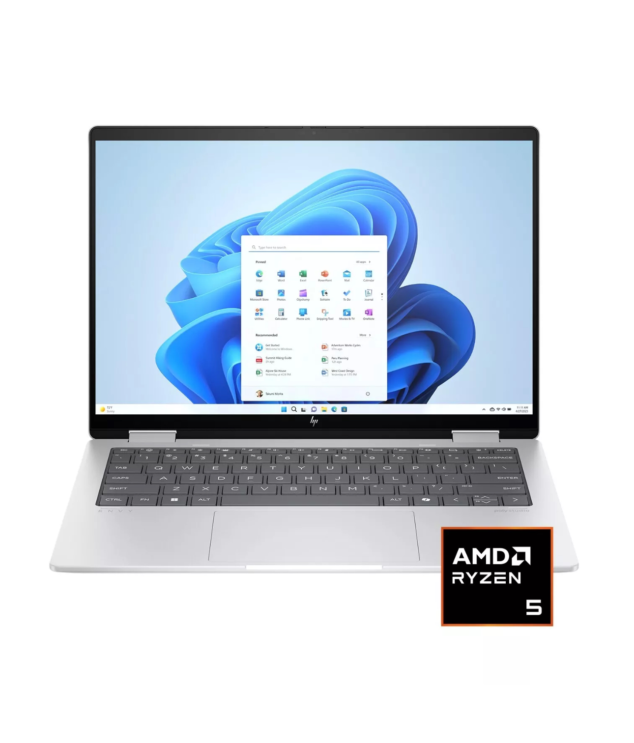 computadoras y laptops - Laptop HP Envy 360 14" TS AMD Ryzen 5 512GB+16GB