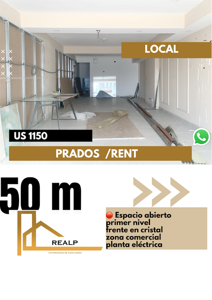 oficinas y locales comerciales - Local primer nivel