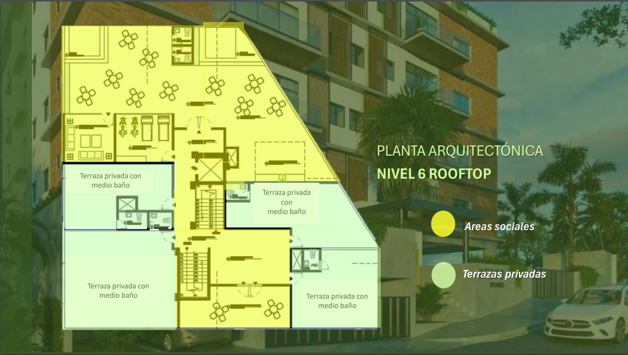 apartamentos - Apartamentos de 2 hab., Altos de Arroyo Hondo II 8