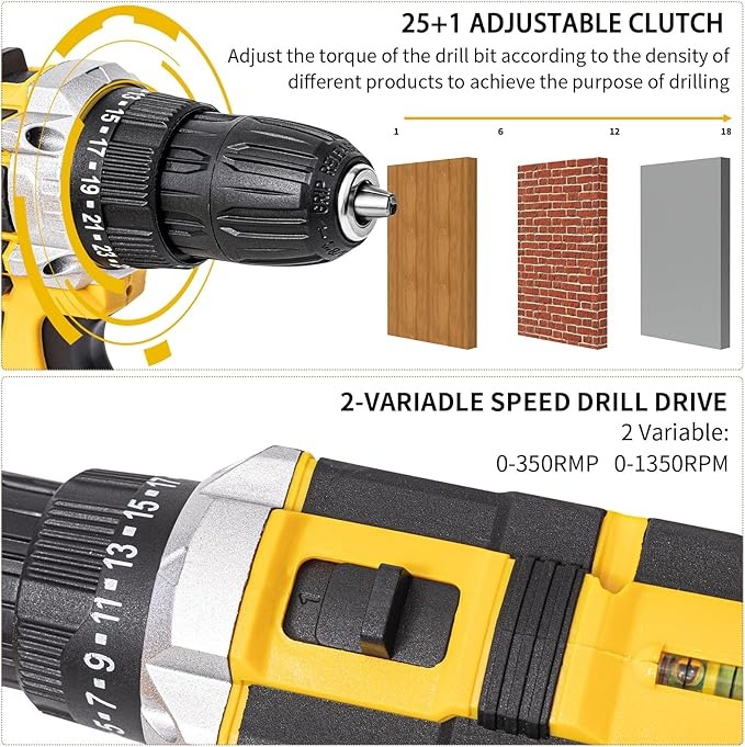 herramientas, jardines y exterior - TALADRO DE 36V + HERRAMIENTAS  3