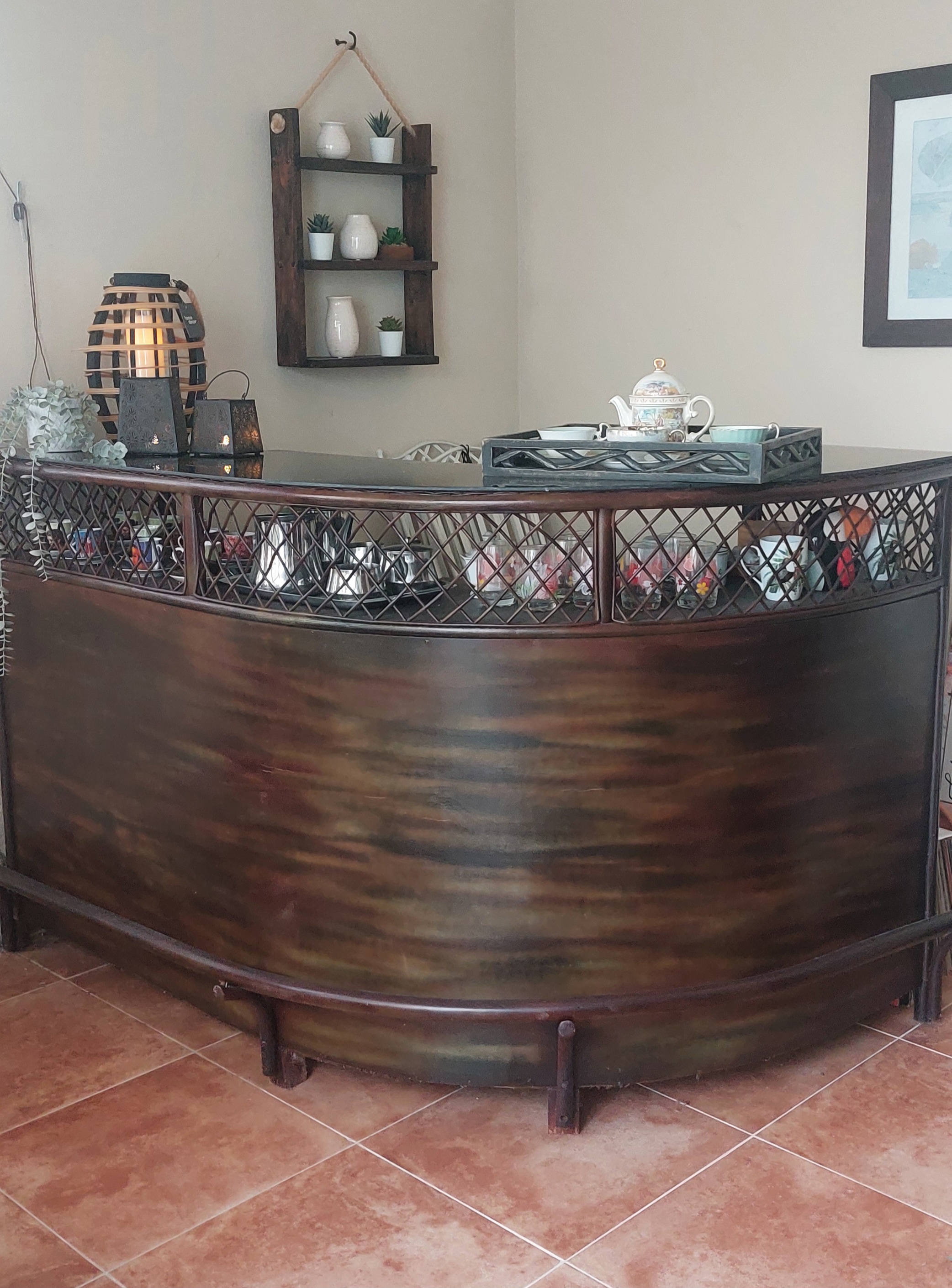 muebles y colchones - BAR MIMBRE Y RATTAN 