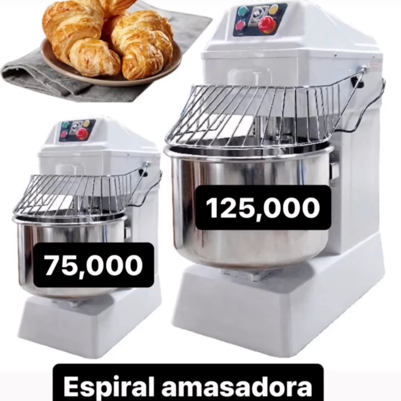 servicios profesionales - espiral amasadora pan pizza