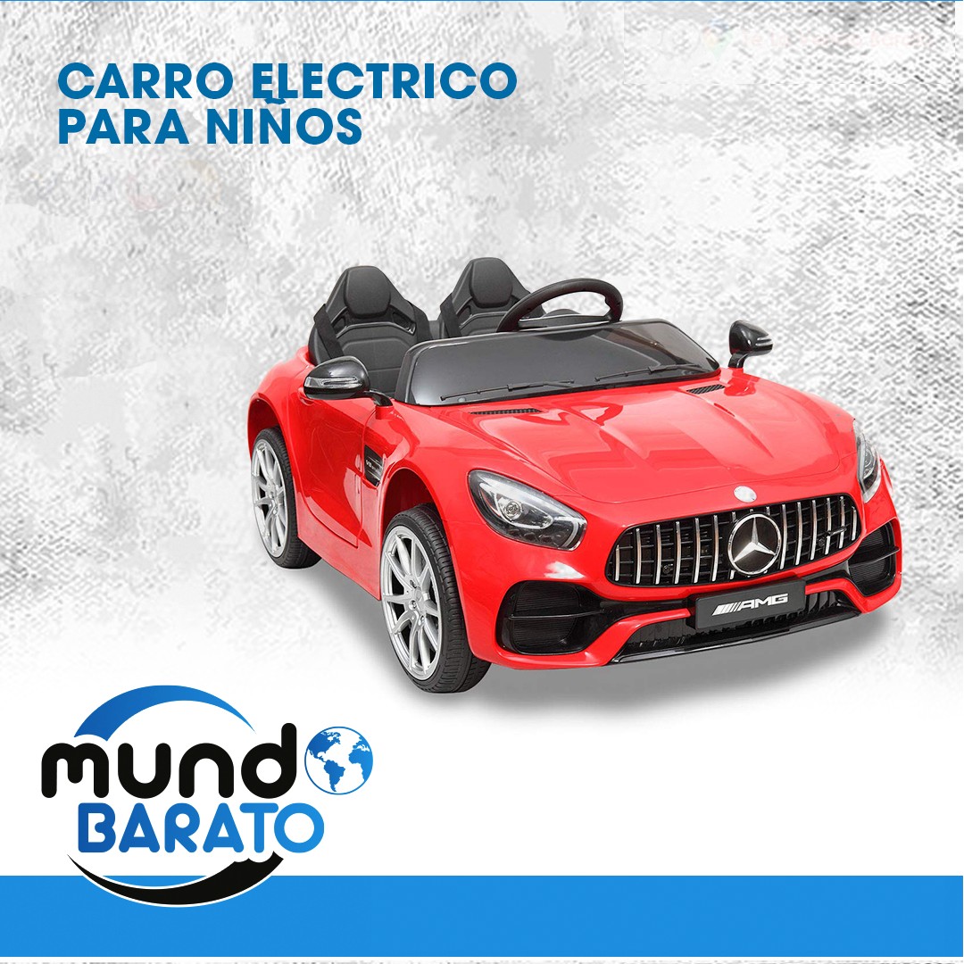 juguetes - CARRO ELECTRICO PARA NIÑOS HASTA 5 AÑOS RECARGABLE CON CONTROL MERCEDES