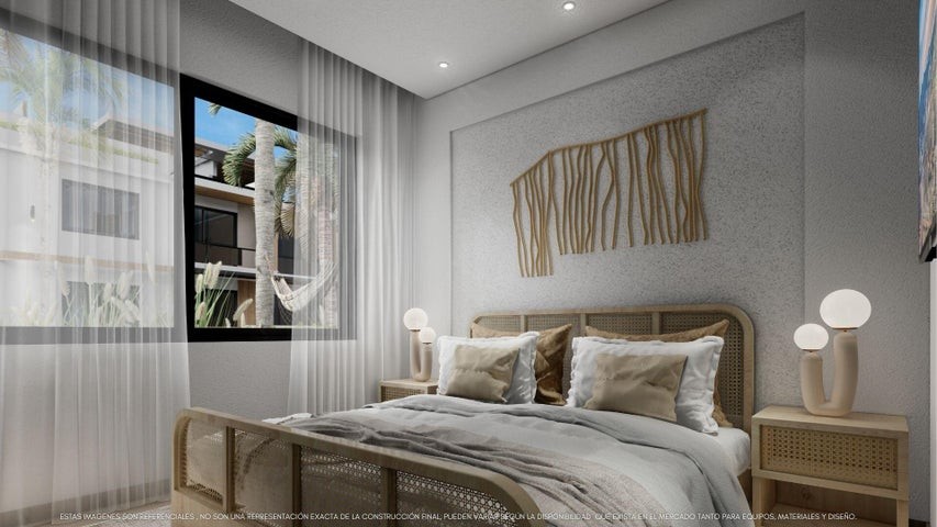 apartamentos - Proyecto en venta Punta Cana #24-137 dos dormitorios, balcón, piscina, gimnasio. 3