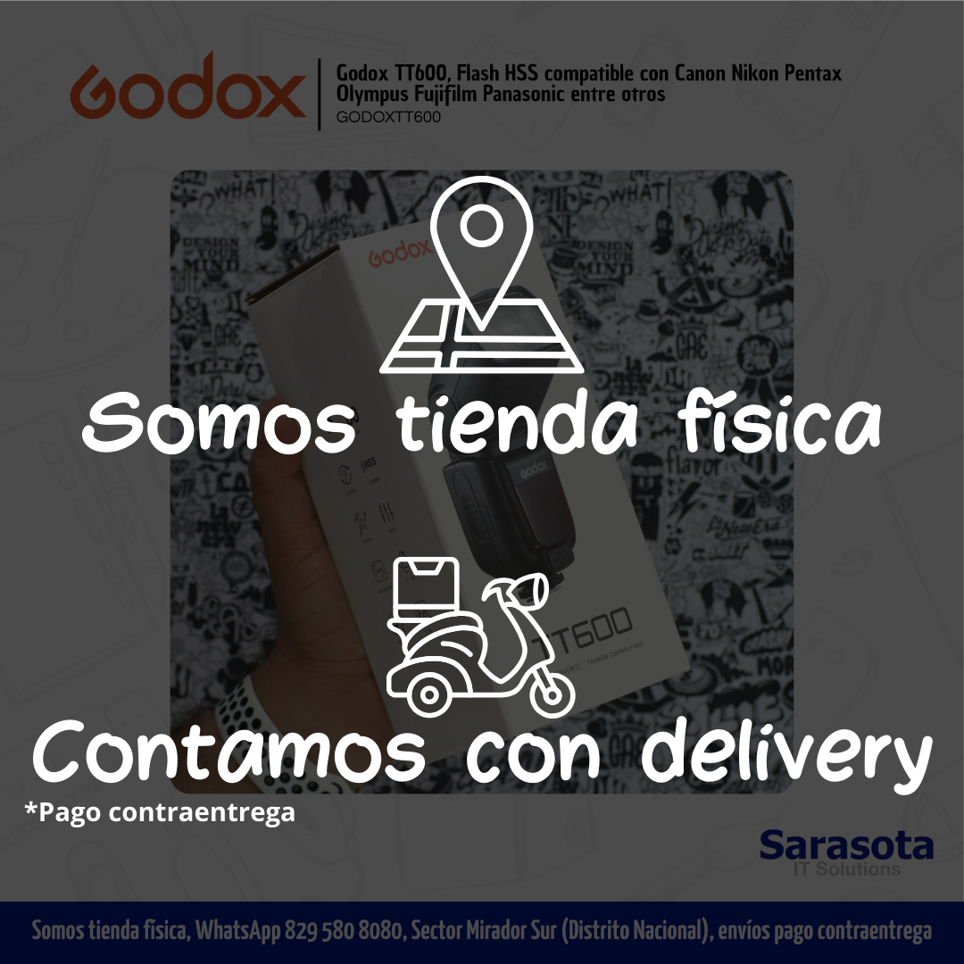 accesorios para electronica - Flash Godox TT600 (Canon, Nikon, entre otras) 2